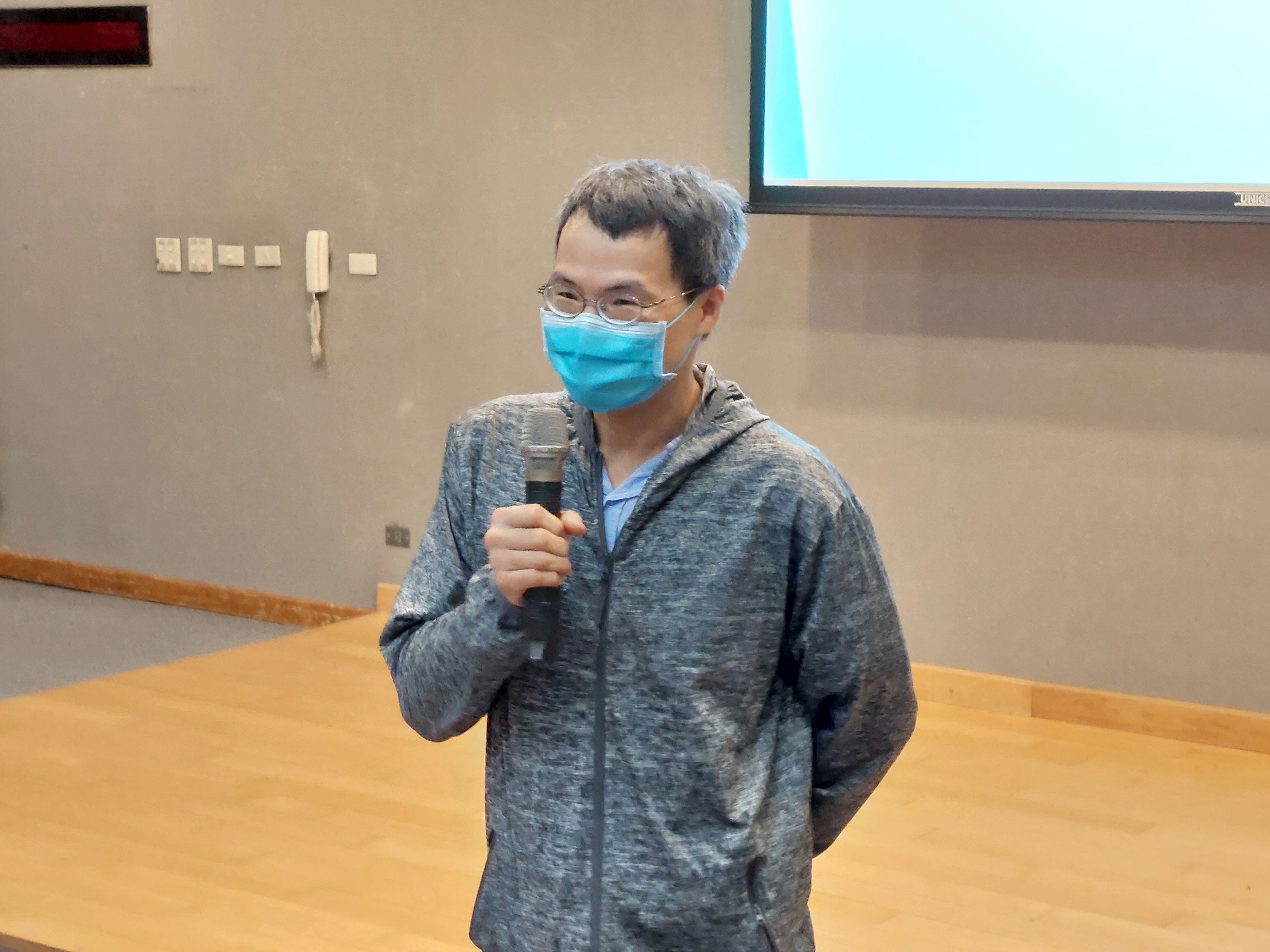 主計總處李專門委員文德致詞