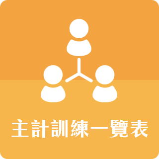 主計訓練一覽表